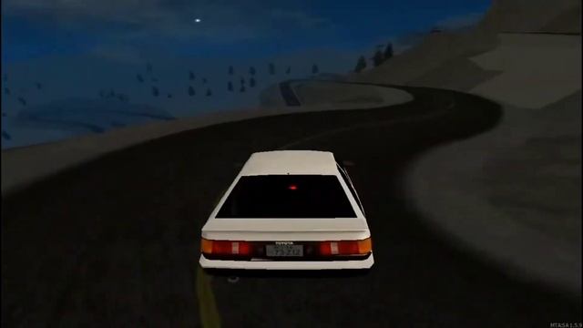 MTA Transfagarasan Downhill - (Toyota Corolla Levin GT-APEX AE86) смотреть онлайн