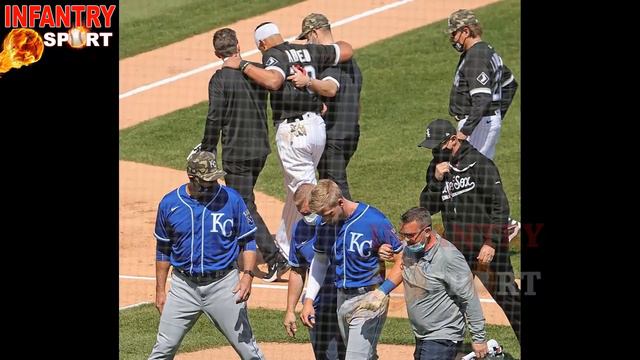 Así De GRAVE FUE SACADO Jose Abreu Y Hunter Dozier Del Juego tras Choque смотреть онлайн