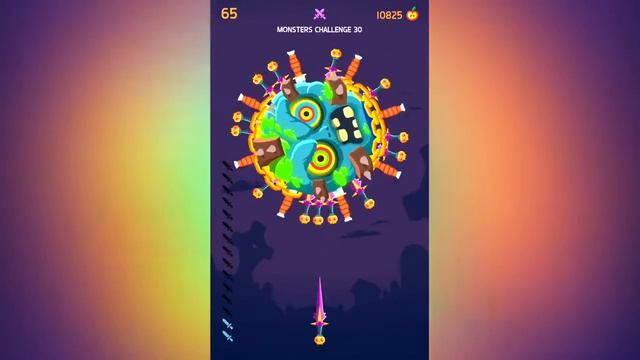 Монстр Челендж в Knife Hit | Monster Challenge Knife Hit | MobileGambler смотреть онлайн