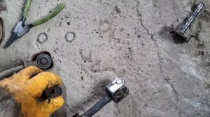 Замена рем набора кулисы верталет ланос 1.5