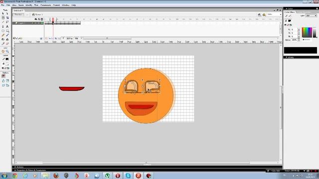 Урок №4 по созданию мультов в Macromedia Flash Professional 8 смотреть онлайн