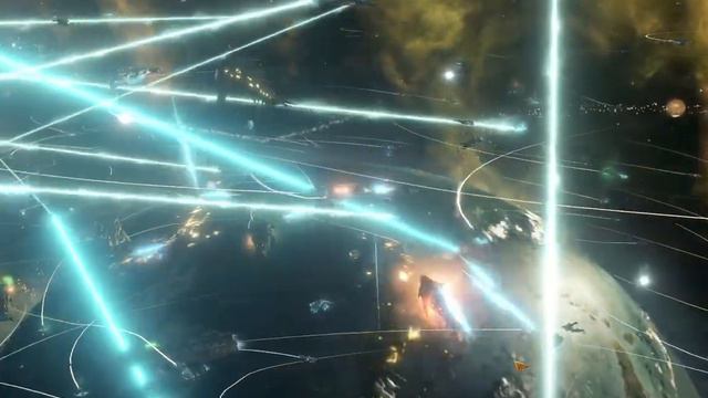 Massive Space Battle Against The Prethoryn Scourge смотреть онлайн