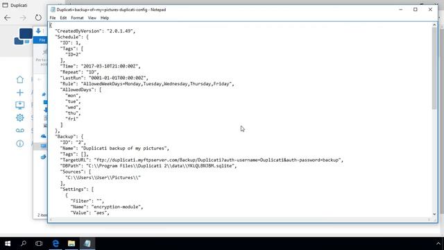 Duplicati Tutorial 05 Export a backup смотреть онлайн