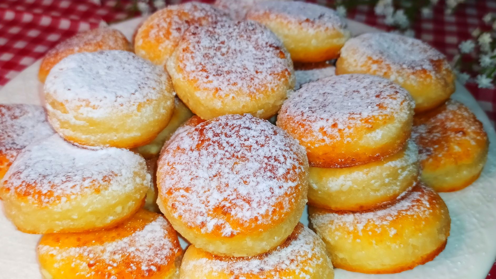 Творожные ШАЙБОЧКИ к чаю! На сковороде! ВКУСНОТИЩА из ТВОРОГА за 20 минут! смотреть онлайн