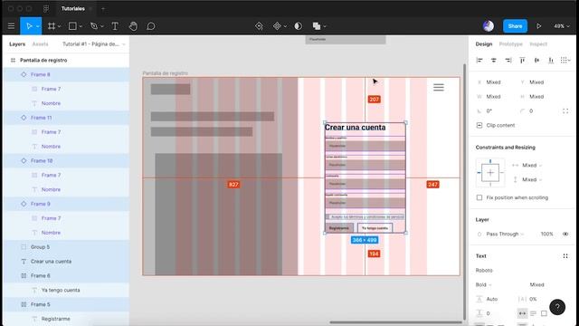 Página de registro de usuario | Figma | Tutorial #1 | Primer vídeo ? смотреть онлайн