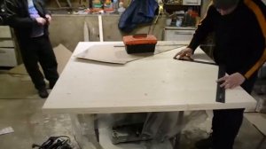Лестница из профильной трубы своими руками на второй этаж на ломаных косоурах под ключ за 1 час