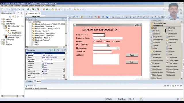How to design Java GUI Application смотреть онлайн