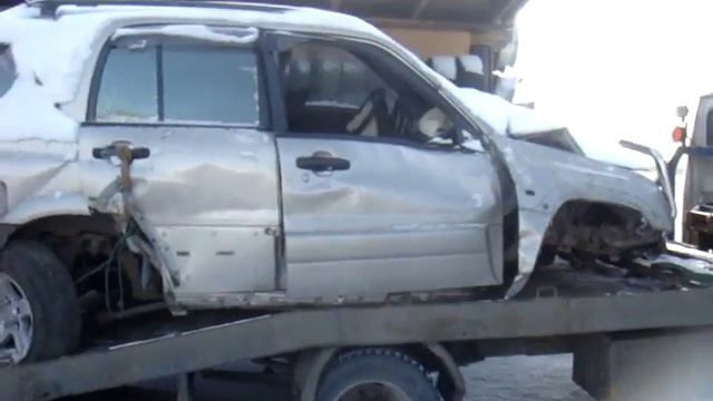 Разгрузка Suzuki с эвакуатора смотреть онлайн