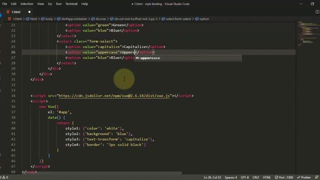 Pengenalan Style Binding pada Vue.js смотреть онлайн
