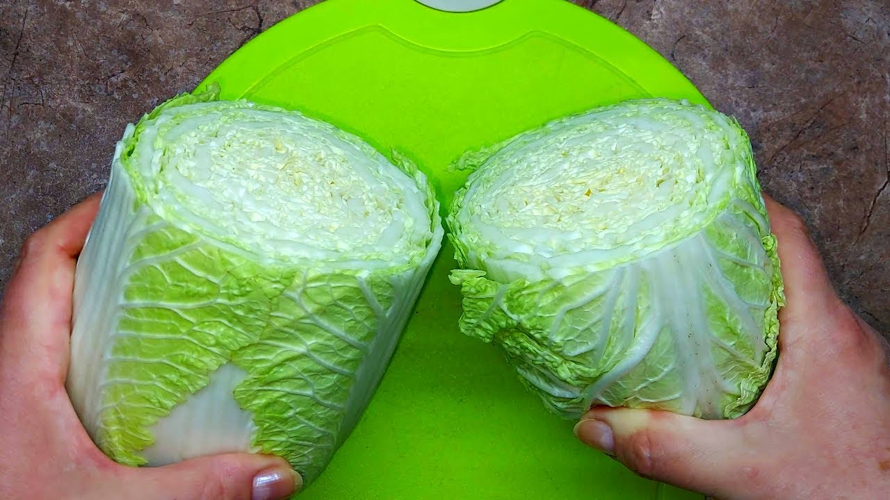 Гениальный салат из пекинской капусты! Простой и вкусный рецепт салата из капусты смотреть онлайн