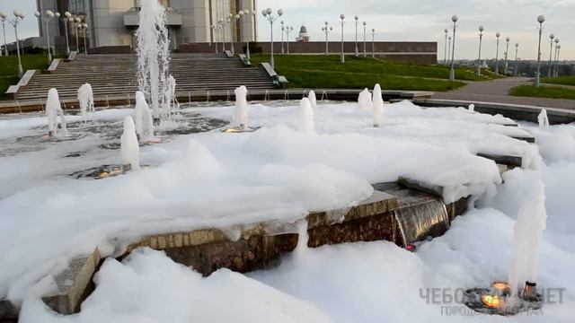 «Воздушный фонтан» по Президентскому бульвару смотреть онлайн