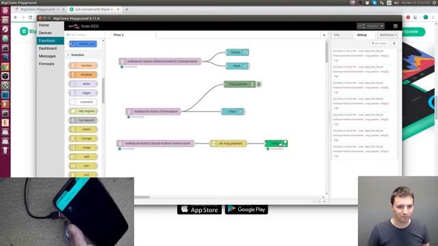 BigClown Playground - Blynk Push Notifications смотреть онлайн