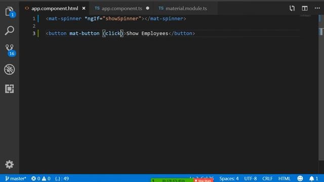 8 Angular Material progress spinner смотреть онлайн