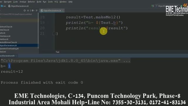 Kotlin Tutorial - Object Declaration In kotlin смотреть онлайн