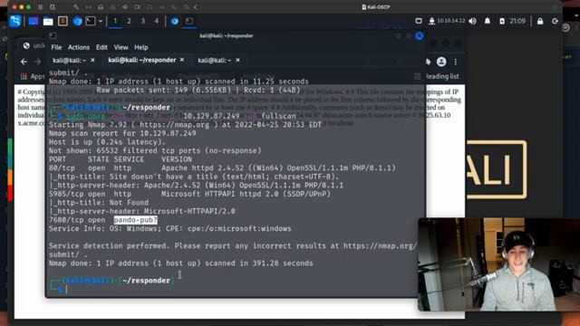 HackTheBox Walkthrough - Responder (full) // Starting Point смотреть онлайн