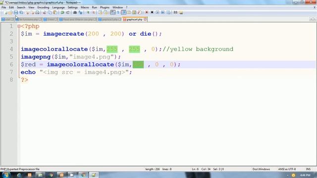 PHP Graphics Programming In Hindi : Draw ellipses - Part 4 смотреть онлайн