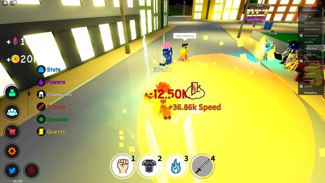 NEW SWORD STYLE SPECIALS in Anime Fighting Simulator Roblox смотреть онлайн