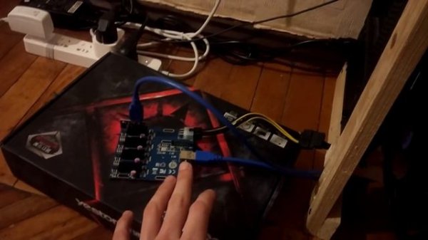 Разветвитель для райзеров PCI-E x1 to 4x Майнинг ТЕСТ на видеокартах Nvidia I pci e hub