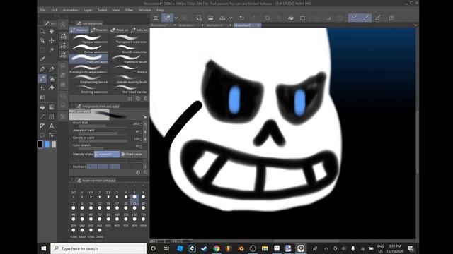 Makeing Undertale Last Breath sans phase 2 смотреть онлайн