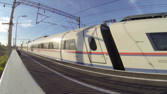 [RZD] EVS2-03 "Sapsan" / ЭВС2-03 "Сапсан", 200 км/ч смотреть онлайн