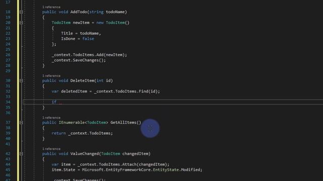 Разработка C# - Blazor (.NET Core 3.1) | Список дел часть 2 - База данных смотреть онлайн