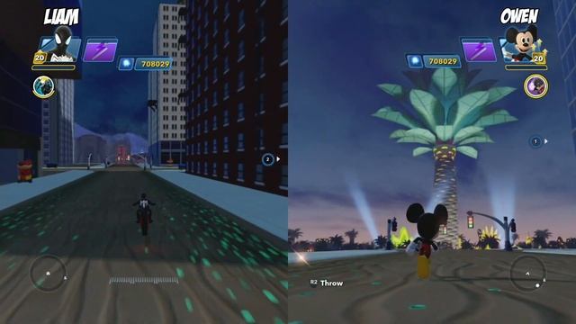 Spiderman and Mickey Mouse Disney Infinity 3.0 Power Disc Toy Box Fun Gameplay смотреть онлайн