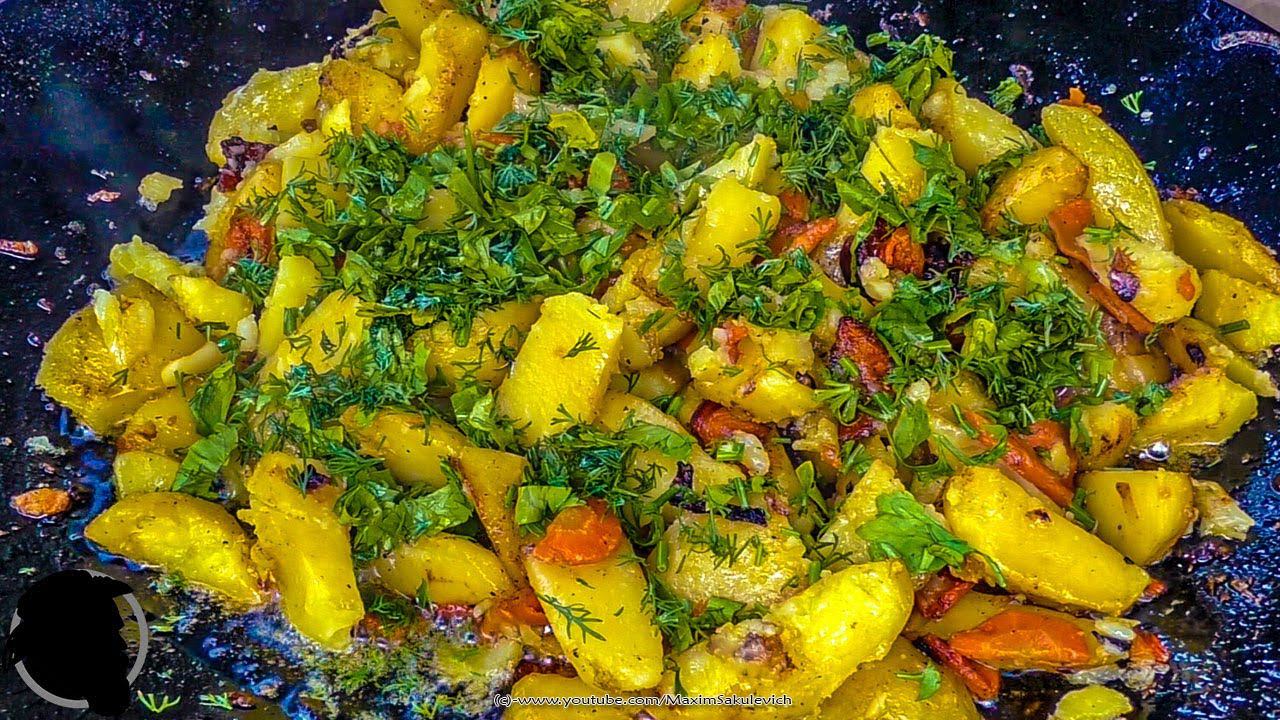 Картошечка на Огне, в Сковороде из Бараны смотреть онлайн