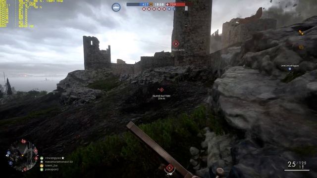 AMD FX8350 + GTX 1070 - Battlefield1 2K(60FPS) test смотреть онлайн