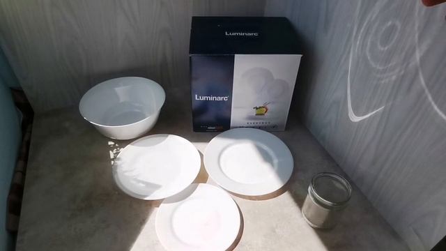 Обзор и роспаковка Сервиз столовый Everyday 19 предметов Luminarc G0567 смотреть онлайн