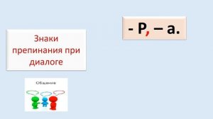 Русский язык. Диалог. Знаки препинания при диалоге. Шаг первый. Видеоурок