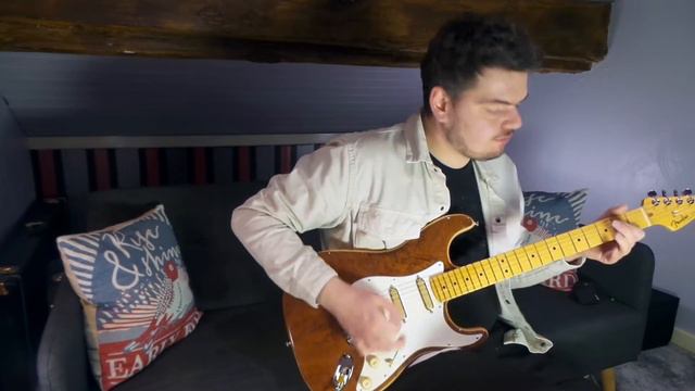 THE MOST BEAUTIFUL STRAT EVER MADE? FENDER RARITIES AMERICAN STRATOCASTER KOA TOP LIMITED - DEMO смотреть онлайн