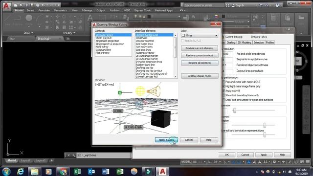 How to change Display Color in AutoCAD | How to Change Background Color in AutoCAD смотреть онлайн