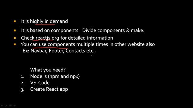 Introduction to Reactjs | Reactjs in Kannada | Reactjs - 1 | Reactjs for beginners in Kannada смотреть онлайн