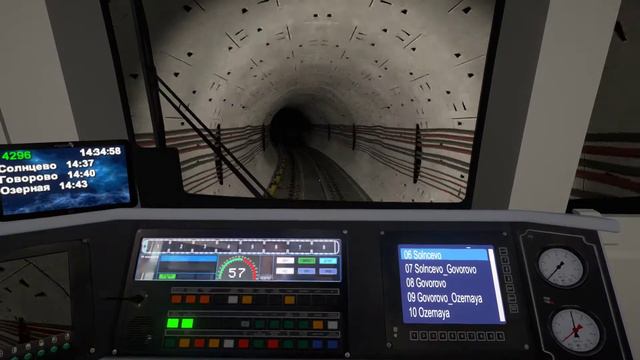 Metro Simulator 2020 | Боровское шоссе-Солнцево смотреть онлайн