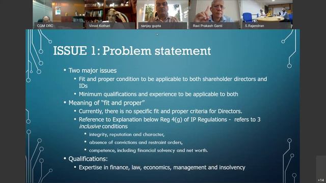 IBBI's Discussion Paper Governance Issues in Insolvency Professional Agencies смотреть онлайн