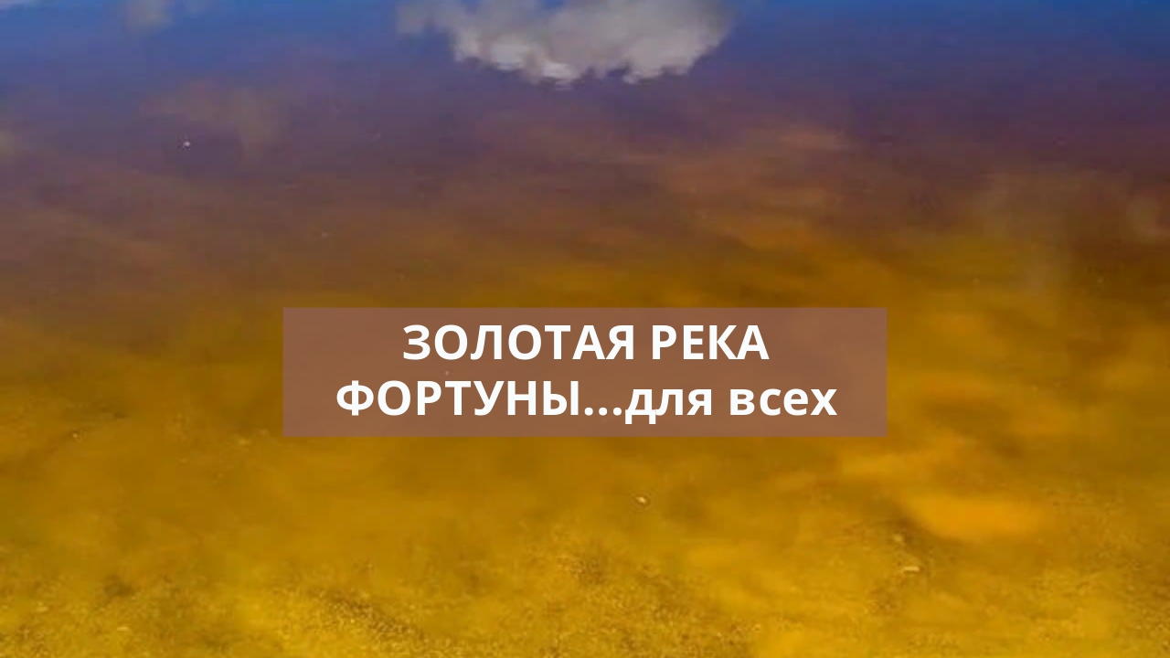 ЗОЛОТАЯ РЕКА ФОРТУНЫ...для всех.mp4 смотреть онлайн