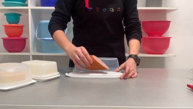 Вместо магазинных упаковок. Хранение сыра, колбасы, хлеба. Сырница Кроха Tupperware смотреть онлайн