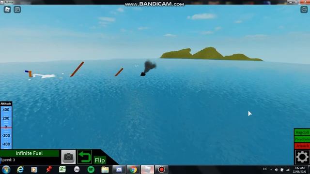 Sinking The RMS Carpathia In Plane Crazy (Roblox) смотреть онлайн