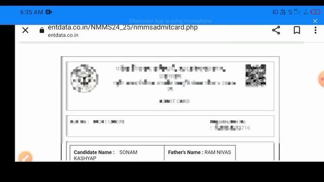 Rashtriya Aay Evam Yogyata Pariksha Admit Card | राष्ट्रीय आय एवं योग्यता परीक्षा एडमिट कार्ड смотреть онлайн