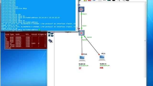 DHCP using MLS and VPCS in GNS3 / DORA process смотреть онлайн