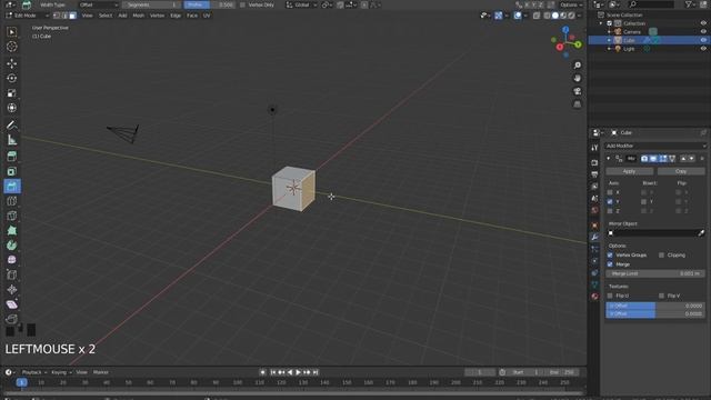 Blender 2.81 Модификаторы Mask, Mirror и Multiresolution смотреть онлайн