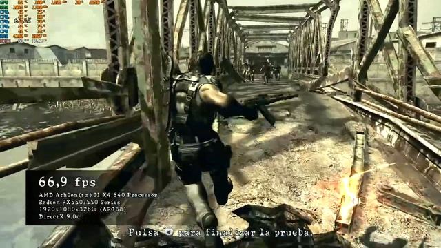 Resident Evil 5 - athlon ii x4 640 + radeon rx 550 2gb oc + 8gb ram dual channel смотреть онлайн