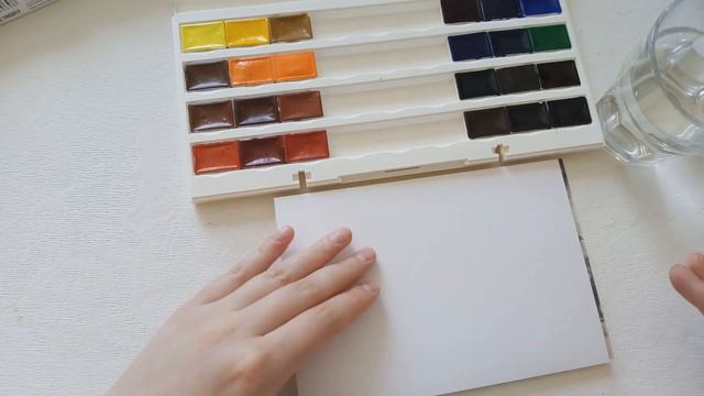 Распаковка и обзор акварельных красок САНКТ - ПЕТЕРБУРГ / Невская Палитра смотреть онлайн