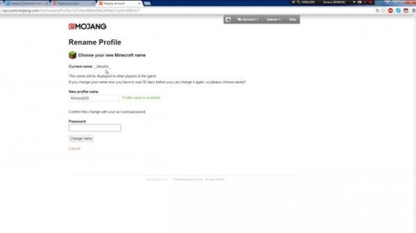 КАК ИЗМЕНИТЬ НИК В MINECRAFT?/HOW TO CHANGE nickname MINECRAFT? (Лицензия) (2015)