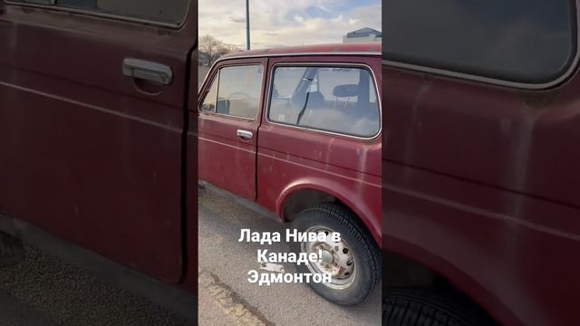 Лада Нива в Канаде! USSR car in Canada. Russian SUV смотреть онлайн