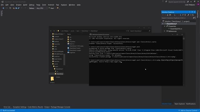 C# Creating NuGet Package for .Net Framework Project смотреть онлайн