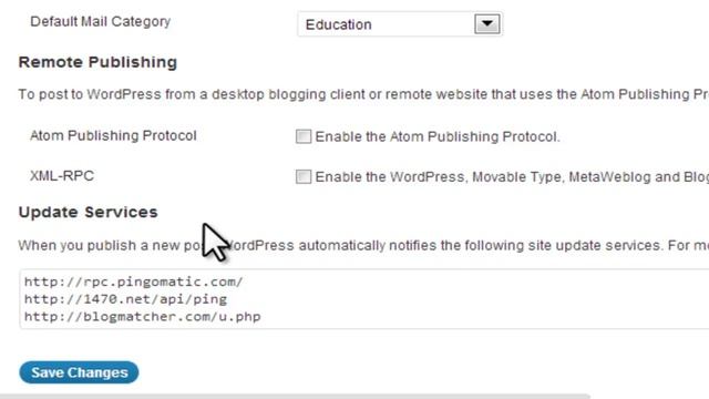 WordPress Tutorial | Using Update Services to Expand Your Blog's Reach смотреть онлайн