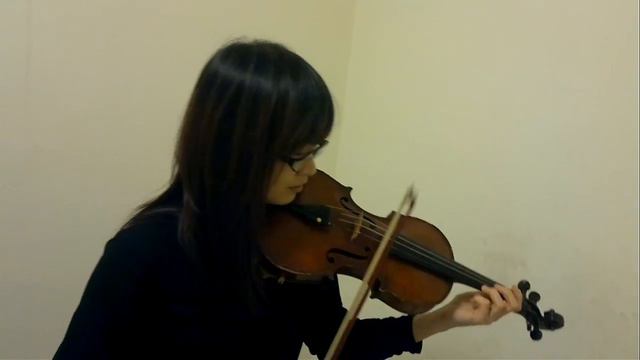 Handel Violin Sonata D major 1.Satz (Student Grace) смотреть онлайн