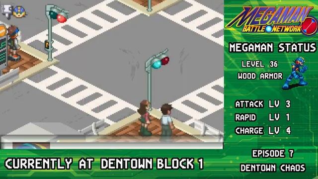 MegaMan Battle Network 100% Guide/Walkthrough|Episode 7: DenTown Chaos|BurnCrowSP смотреть онлайн