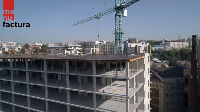 Ход строительства. IT Park Manufactura Август 2020г. смотреть онлайн